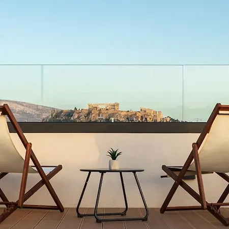 The Meta Stay - Rooftop Access Downtown Suite Athen Exterior foto